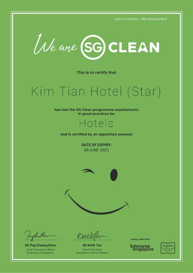 Kim Tian Hotel Star Szingapúr Kültér fotó